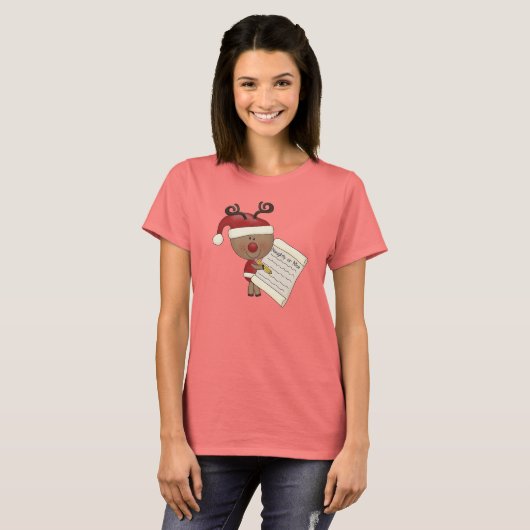 Rudy-Ren frech oder NIC T-Shirt (Vorne ganz)