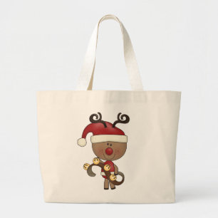 Rudy-Ren mit Bell Jumbo Stoffbeutel