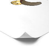 Rudy-Ren mit Bell Poster (Ecke)