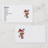 Rudy-Ren mit Bell Visitenkarte (Vorne/Hinten)