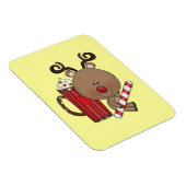 Rudy-Ren mit Kakao Magnet (Rechte Seite)