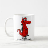 Rudy the Red Crocodile Tasse (Links)