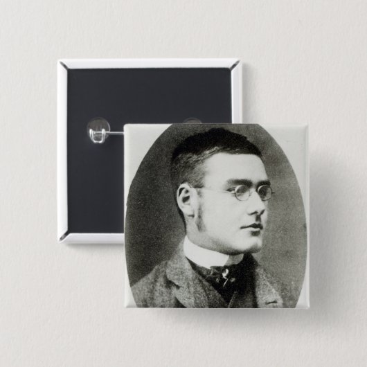 Rudyard Kipling Button (Vorne & Hinten)