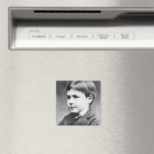 Rudyard Kipling, c.1870 Magnet (In Situ (Geschirrspüler))