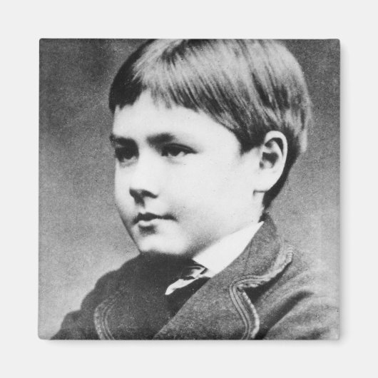 Rudyard Kipling, c.1870 Magnet (Vorne)