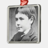 Rudyard Kipling, c.1870 Silbernes Ornament (Links)