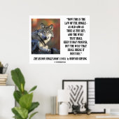 Rudyard Kipling Law of the Dschungel Prosper Poste Poster (Heimbüro)