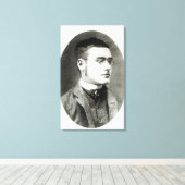 Rudyard Kipling Leinwanddruck (Insitu (Holzboden))