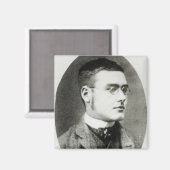 Rudyard Kipling Magnet (Vorderseite/Rückseite)