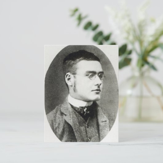 Rudyard Kipling Postkarte (Stehend Vorderseite)