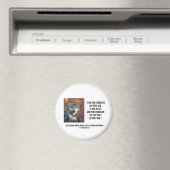 Rudyard Kipling Stärke des Pack Wolf Zitats Magnet (In Situ (Geschirrspüler))