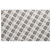Rudyard Kipling Stärke des Pack-Wolf-Zitats Stoff (Fat Quarter (45,7 x 55,9 cm))