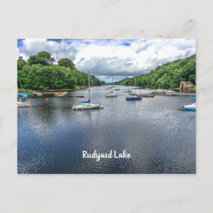 Rudyard Lake Staffordshire UK Postkarte