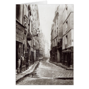 Rue Aumaire, von der Rue Volta, Paris, 1858-78