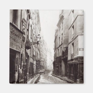 Rue Aumaire, von der Rue Volta, Paris, 1858-78 Magnet