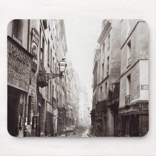 Rue Aumaire, von der Rue Volta, Paris, 1858-78 Mousepad (Vorne)