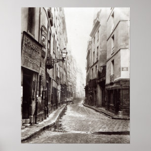 Rue Aumaire, von der Rue Volta, Paris, 1858-78 Poster