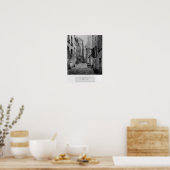 Rue Basse des Ursins, Paris, 1858-78 Poster (Küche)
