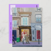 RUE BONAPARTE: PARIS 75006 POSTKARTE (Vorne/Hinten)