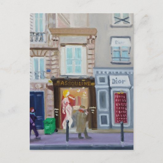 RUE BONAPARTE: PARIS 75006 POSTKARTE (Vorderseite)