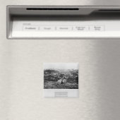 Rue Champlain Paris, 1858-78 Magnet (In Situ (Geschirrspüler))