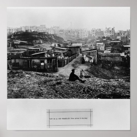 Rue Champlain Paris, 1858-78 Poster (Vorne)