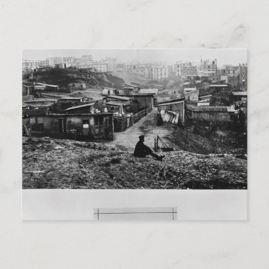 Rue Champlain Paris, 1858-78 Postkarte (Vorderseite)