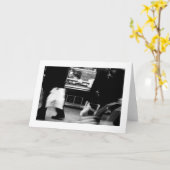 Rue Daguerre Paris 14eme Ehrerbietung zu Agnes Karte (Gelbe Blume)