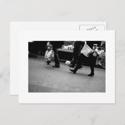 Rue Daguerre Paris 14eme Homage to Agnes Varda 3 Postkarte (Vorne/Hinten)