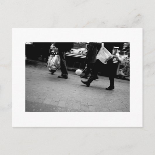 Rue Daguerre Paris 14eme Homage to Agnes Varda 3 Postkarte (Vorderseite)