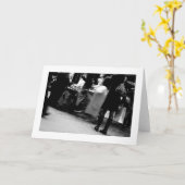 Rue Daguerre Paris Ehrerbietung zu Agnes Varda 1 Karte (Gelbe Blume)