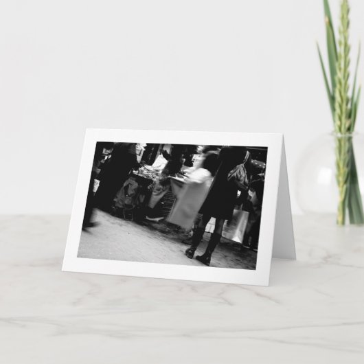 Rue Daguerre Paris Ehrerbietung zu Agnes Varda 1 Karte (Vorderseite)