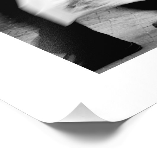 Rue Daguerre Paris Homage an Agnes Varda 6 Print Fotodruck (Ecke)