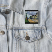 Rue de Gisors durch Camille Pissarro Button (Beispiel)