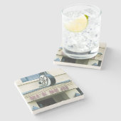 Rue De Jean Restaurant Charleston, SC. Untersetzer (Seitenansicht)