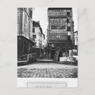 Rue de la Colombe, Paris, 1858-78 Postkarte