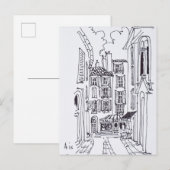 Rue de la Masse | Aix en Provence, Frankreich Postkarte (Vorne/Hinten)