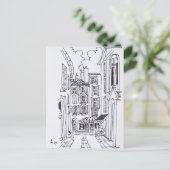 Rue de la Masse | Aix en Provence, Frankreich Postkarte (Stehend Vorderseite)