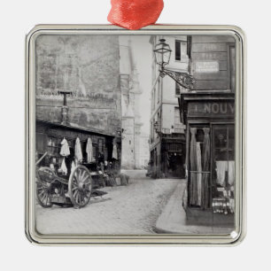 Rue de la Montagne Sainte-Genevieve Ornament Aus Metall
