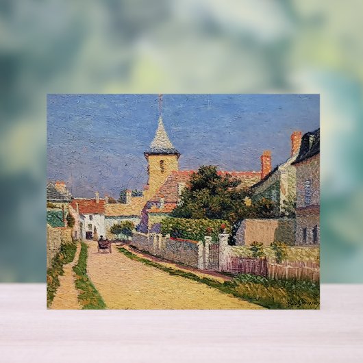 Rue de Moustier a Thorigny, Fine Art, Acrylschild (Neutral)