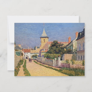 Rue de Moustier a Thorigny, Fine Art, Postkarte