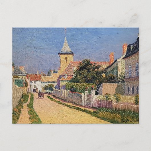 Rue de Moustier a Thorigny, Fine Art, Postkarte (Vorderseite)