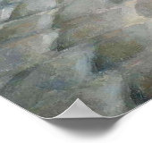 Rue de Paris, temps de pluie von Gustave Caillebot Poster (Ecke)