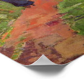 "Rue de Tahiti" - Paul Gauguin Print Poster (Ecke)