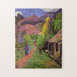 Rue de Tahiti - Paul Gauguin Puzzle