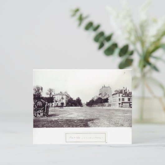 Rue d'Enfer, von der Straße nach Orleans Postkarte (Stehend Vorderseite)