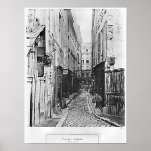 Rue des Anglais Poster (Vorne)