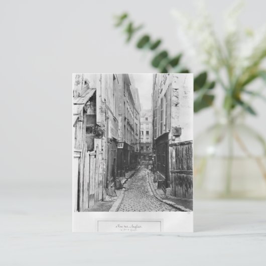 Rue des Anglais Postkarte (Stehend Vorderseite)