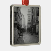 Rue-DES Bourdonnais Paris 1858-78 Silbernes Ornament (Rechts)