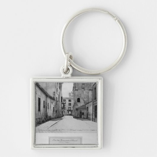 Rue-DES Marmousets Heilig-Marcel Schlüsselanhänger (Vorne)